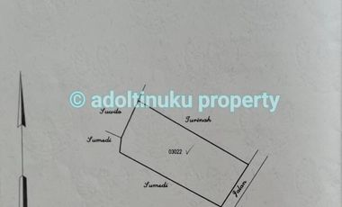 Tanah 538 m² lebar muka 12 m di mertoyudan, magelang