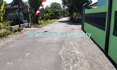 Tanah murah 1090 m² lebar muka 15 m di rambeanak, mungkid, magelang