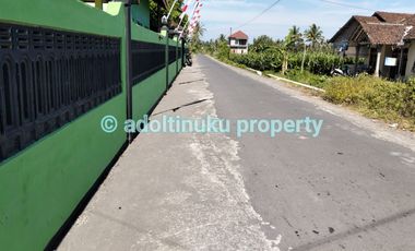 Tanah murah 1090 m² lebar muka 15 m di rambeanak, mungkid, magelang