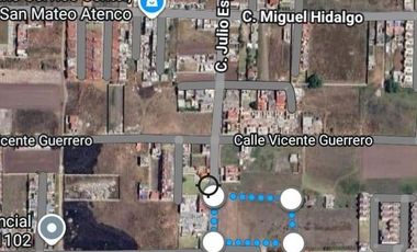 Venta de Terreno en San Mateo Atenco