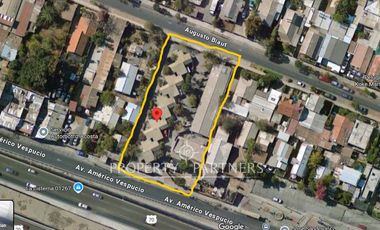 Excelente terreno en La Cisterna, caletera Américo Vespucio esquina con Gran Avenida