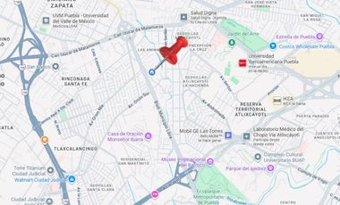 Departamento en renta EL MOLINITO Zona Atlixcáyotl, UVM, IBERO, ANAHUAC