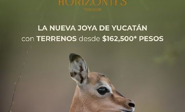 Terrenos en venta en Tixkokob