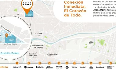 Traspaso de Departamento en Arena Domo en Santa Catarina.