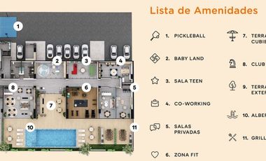 Traspaso de Departamento en Arena Domo en Santa Catarina.