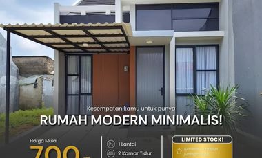 Rumah Cluster Mewah di Ciputat KPR nego
