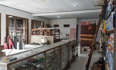 Tanah Kavling Pinggir Jalan Utama Bonus Bangunan Untuk Usaha di Ujung