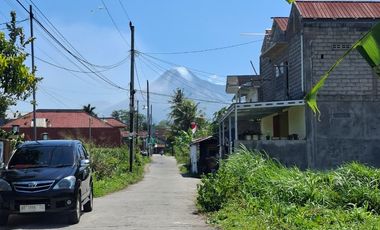Tanah Samping Kampus UII Jogja, View Sawah dan Merapi