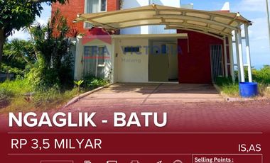 Rumah Jual Full Furnish Lokasi Strategis View Panorama Gunung Arjuno