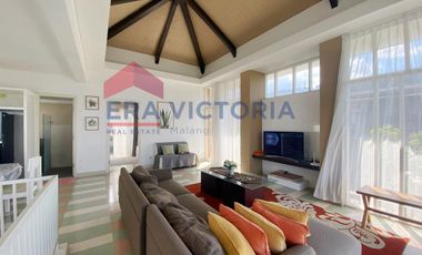 Rumah Jual Full Furnish Lokasi Strategis View Panorama Gunung Arjuno