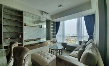 LANGKA Apartemen Kemang Village 3 plus Maid Room Full Furnished baru