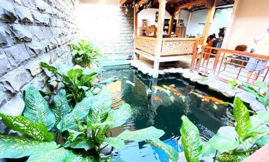 Rumah mewah full jati dekat Pasar Nusukan