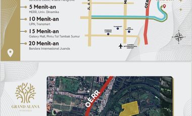 Perumahan Dijual Di Rungkut Surabaya Timur Grand Alana Wonorejo