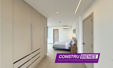 Departamento amoblado vista al mar Edif. Puerto Banús, Barbasquillo