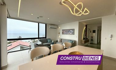 Departamento amoblado vista al mar Edif. Puerto Banús, Barbasquillo