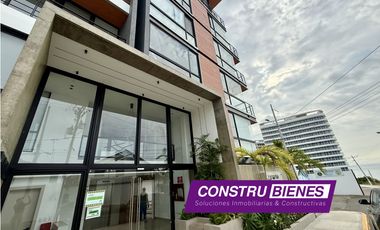 Departamento amoblado vista al mar Edif. Puerto Banús, Barbasquillo