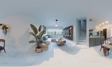 CASA EN VENTA EN TULUM DE 3 HABITACIONES CON ALBERCA