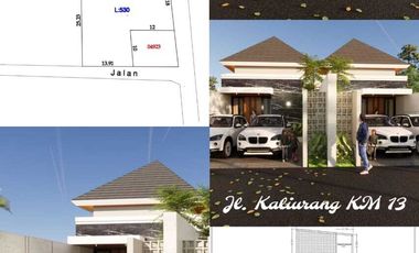 Rumah Dengan Tanah Luas Timur UII Jakal