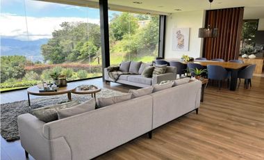 Venta casa campestre Medellín poblado palmas vista a medellín luxury