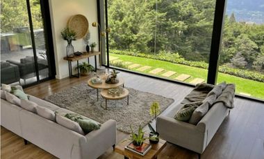 Venta casa campestre Medellín poblado palmas vista a medellín luxury