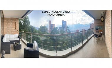 Venta apartamento Medellín poblado tesoro vista alto luxury rebajado panorámica campestre lujo espacios grandes unidad completa valorizacion