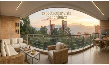 Venta apartamento Medellín poblado tesoro vista grande luxury