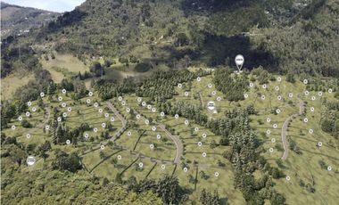 Venta lote parcelación Medellín poblado palmas exclusivo lujo luxury