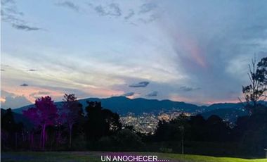 Venta lote parcelación Medellín poblado palmas exclusivo lujo luxury