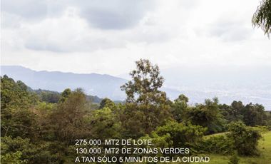 Venta lote parcelación Medellín poblado palmas exclusivo lujo luxury