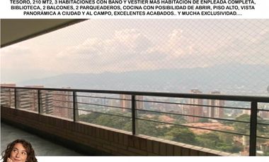 Venta apartamento Medellín poblado tesoro calera lujo luxury exclusivo valorizacion rentabilidad luxury unidad completa valorizacion vista panoramica
