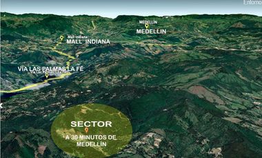 Venta lote parcelación Antioquia retiro fizebad represa bosque
