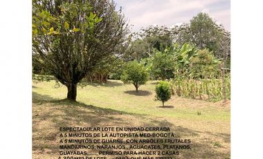 venta lote antioquia guarne autopista aeropuerto parcelación rebajado