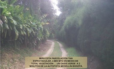 venta lote oriente autopista med Bogota aeropuerto parcelación recibo