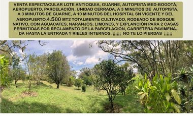 venta lote oriente autopista med Bogota aeropuerto parcelación recibo