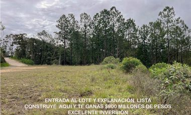 Venta lote Antioquia retiro parcelación vista bosque ganga rebajado