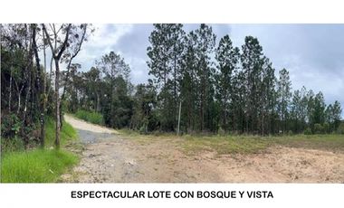 Venta lote Antioquia retiro parcelación vista bosque ganga rebajado