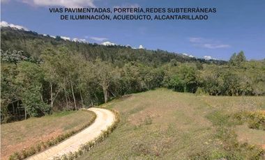 Venta lote Antioquia alto palmas variante no peaje parcelación bosque