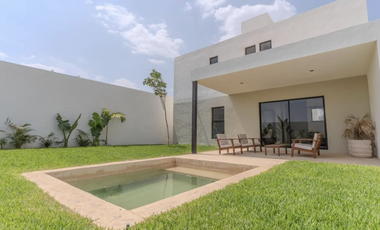 Casa de 2 rec en Conkal en preventa con excelentes amenidades