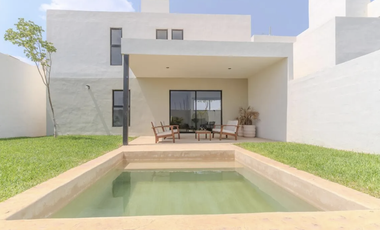 Casa de 2 rec en Conkal en preventa con excelentes amenidades