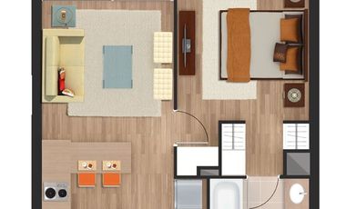 Departamento en Arriendo en Américo Vespucio / Metro Las Torres