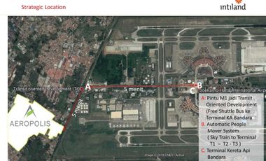 Dijual Kavling Pergudangan Technopolis Aeropolis Dekat Bandara