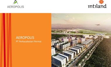 Dijual Kavling Pergudangan Technopolis Aeropolis Dekat Bandara