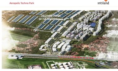 Dijual Kavling Pergudangan Technopolis Aeropolis Dekat Bandara