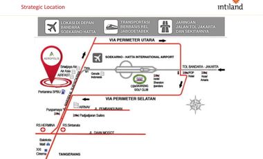 Dijual Kavling Pergudangan Technopolis Aeropolis Dekat Bandara