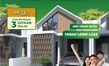Jual Rumah Bangil Pasuruan Custom Desain Suka-Suka, Tanah Luas, DP0%