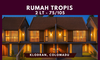 Rumah Tropis SHM Timur Tugu Boto, 15 Menit ke Pusat Kota Solo