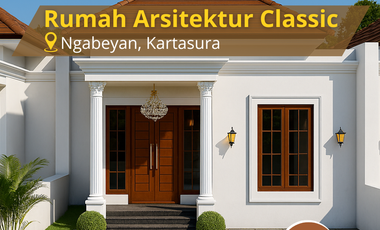 Area Solo Barat: Rumah Model Classic Type 50/125, Cuma 600 Jt-an