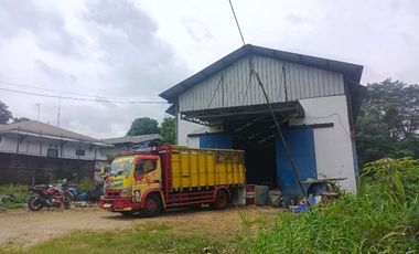 Di jual tanah ada bangunan di bantaran gebang narogong bekasi