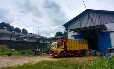 Di jual tanah ada bangunan di bantaran gebang narogong bekasi