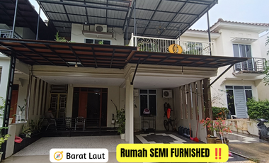 DIJUAL Rumah 2 lantai Semi Furnished KDA Batam Centre